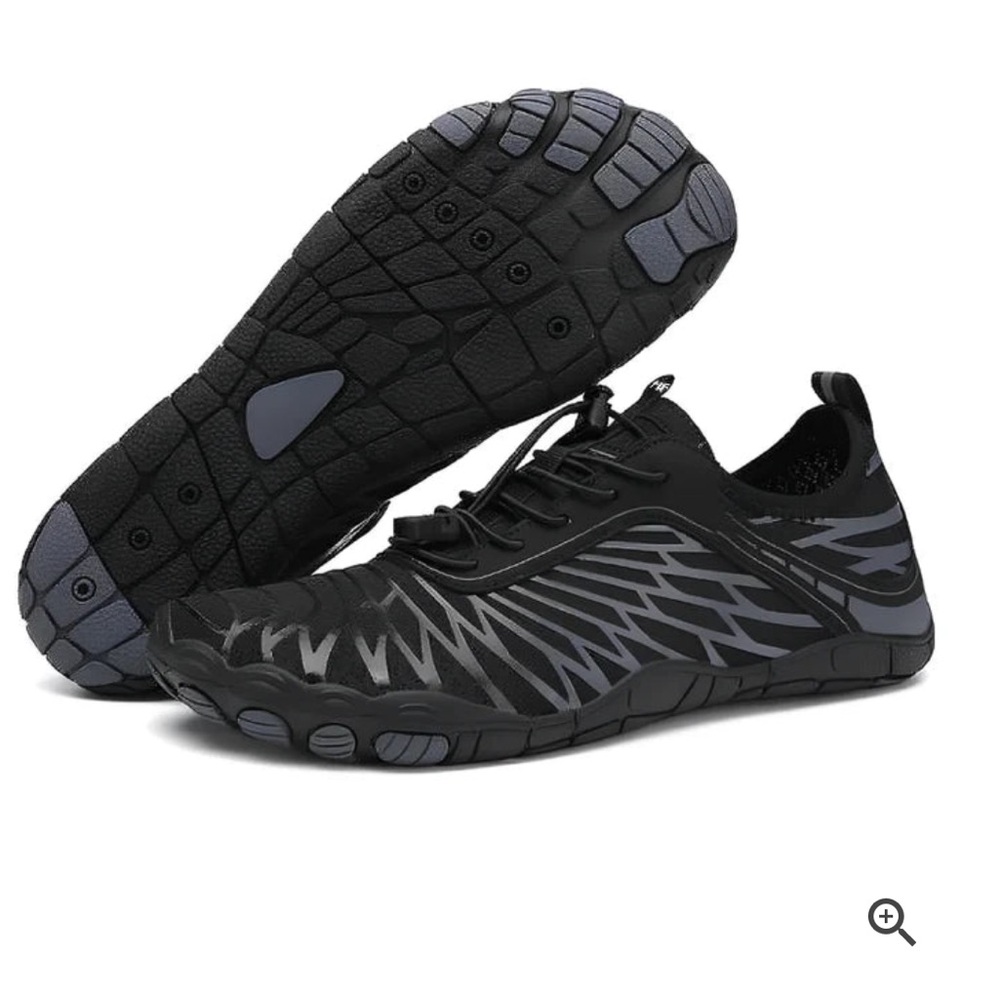 NWT Hike Footwear Black Lazuli Pro Healthy Barefoot Shoes.  Size 47(M16)